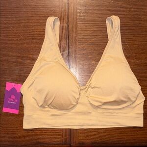 Shapermint Cream Bralette